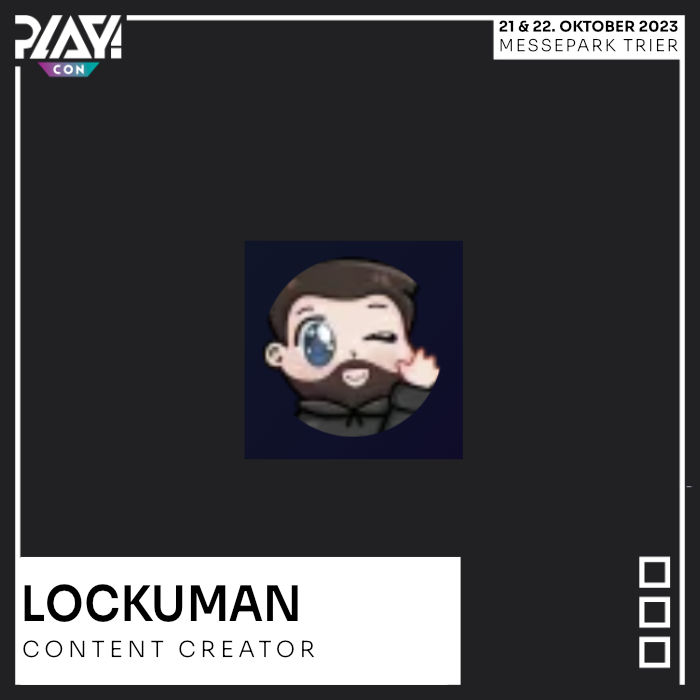 Das Logo des Content Creator Lockuman