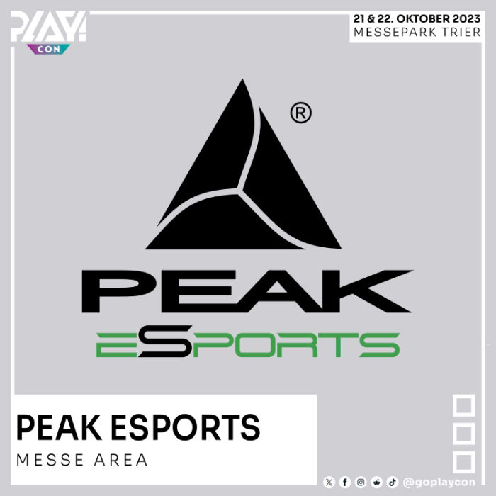 Das Logo von PEAK eSports Energy Booster.