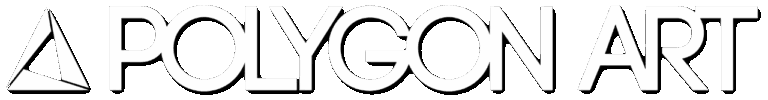 Schriftzug und Logo des Partners Polygon Art