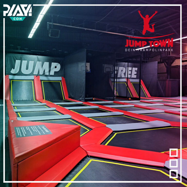 Die Trampoline von Jump Town