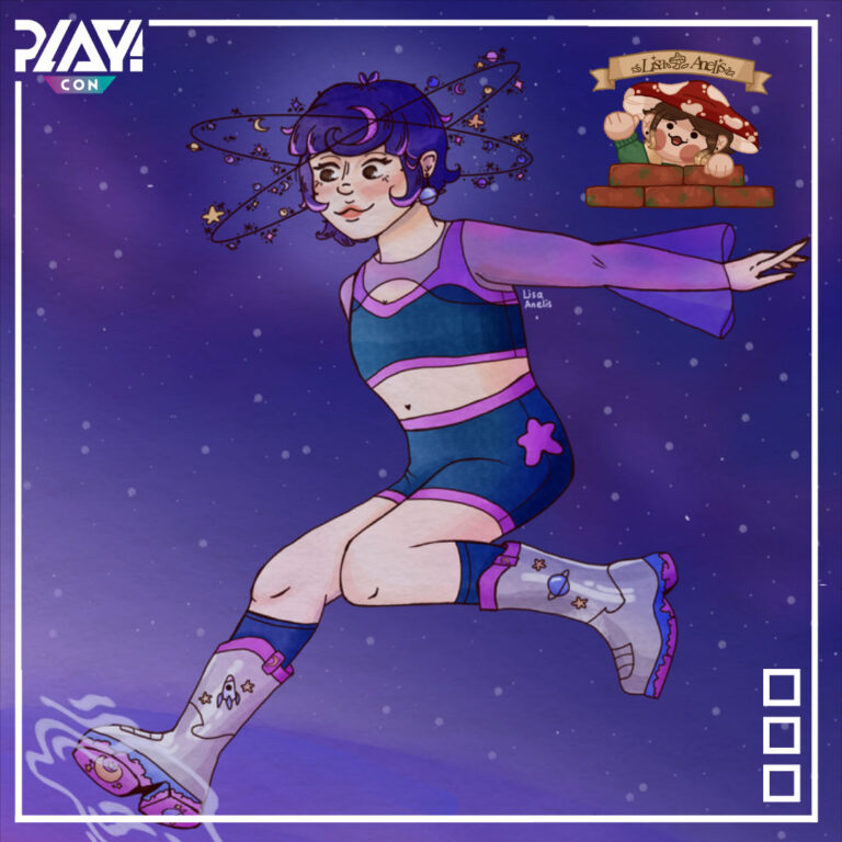 Das Logo von Lisa Anelis mit Artwork